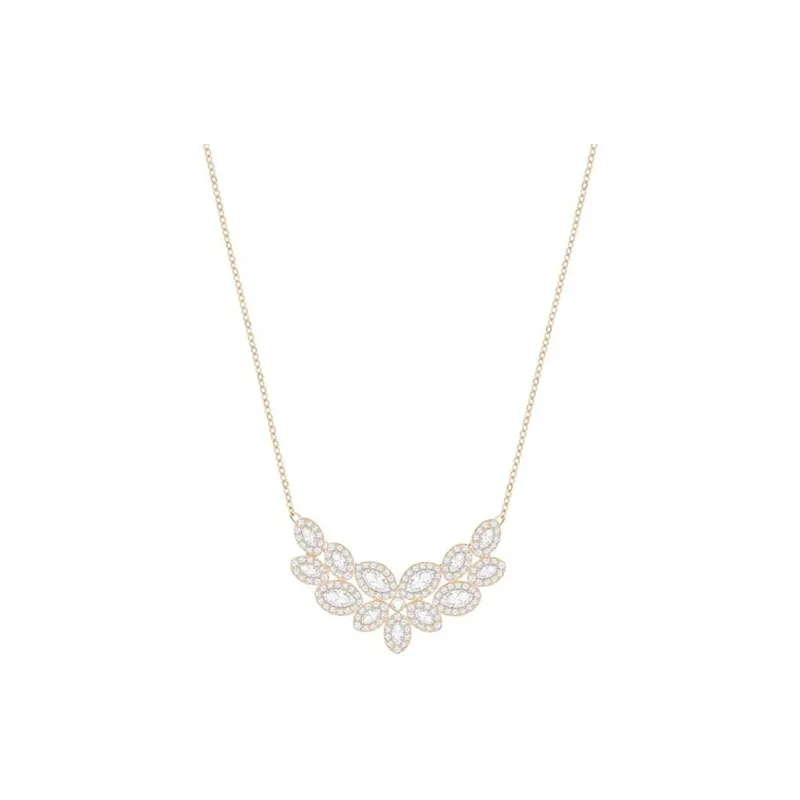 Swarovski Baron Crystal Necklaces Women's Gold-0