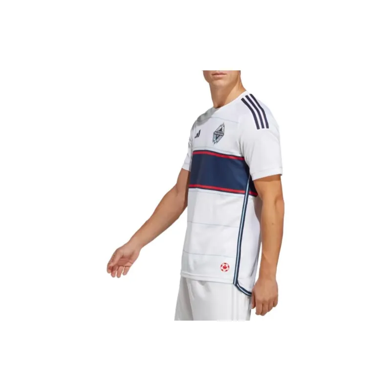 Adidas Vancouver Whitecaps Fc 23/24 Home Authentic Jersey Soccer Jerseys Men's White-5