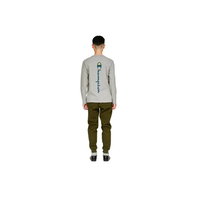 Champion FW24 T Shirt Unisex Oxford Gray-3