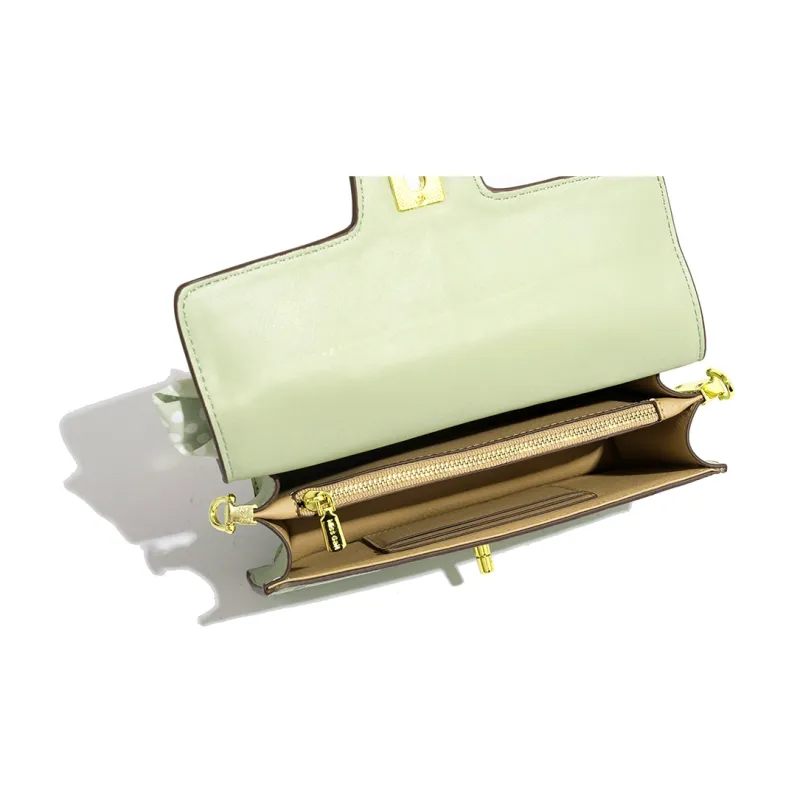 MISS GAIL Artificial Leather Shoulder Bag, Crossbody Bag, Handbag Regular Women's White/Pink-29