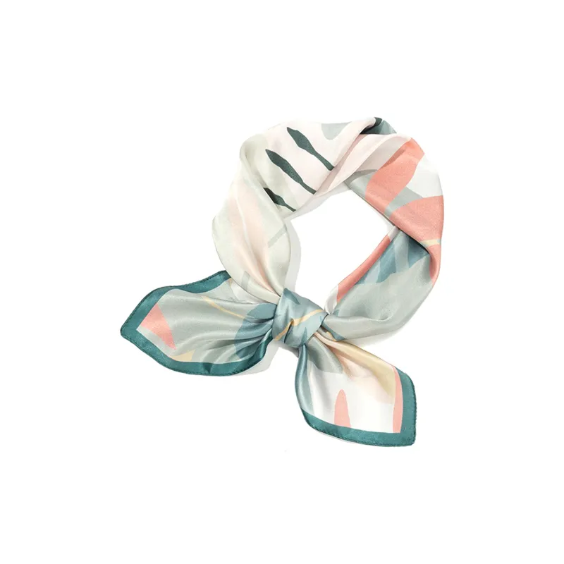 Shanghai Story 100% Mulberry Silk Silk Scarves Women's Patch Bamboo Leaf Flower Gift Box Set-60