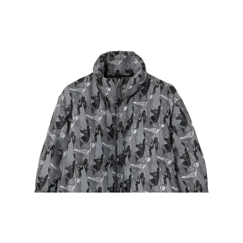 Burberry Graphic-Printed Quilted Gilet-4