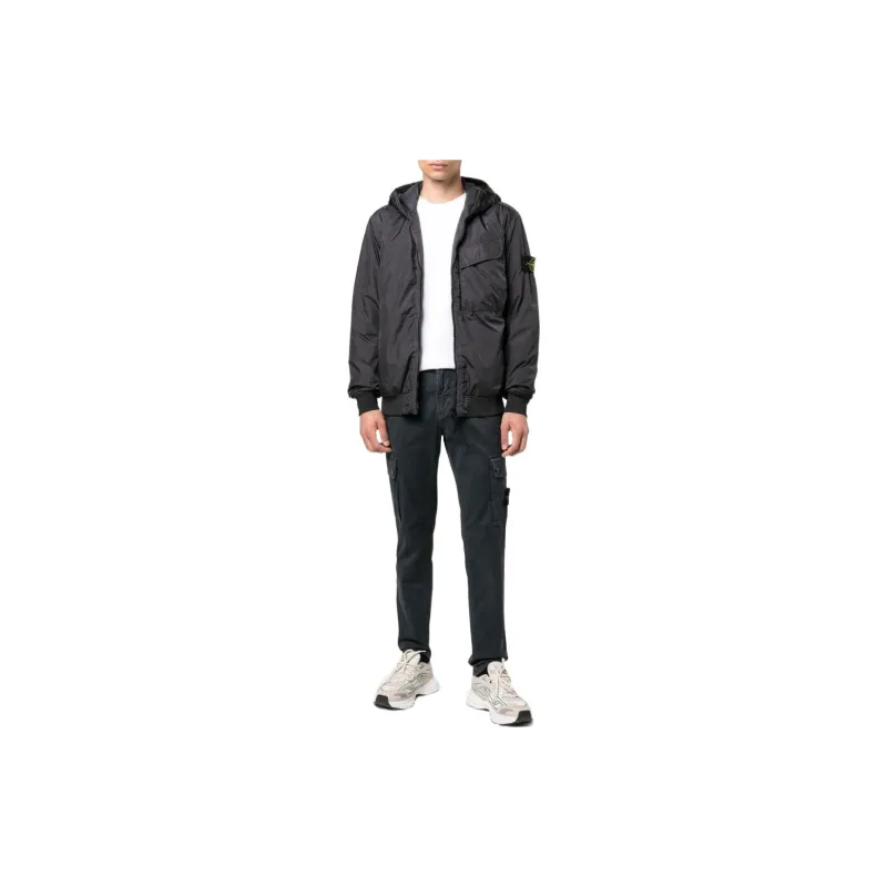 STONE ISLAND Jackets Men Black-1