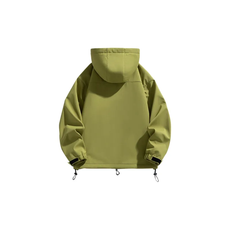 JEEP SPIRIT Urban Living/Travel/Commuting Waterproof And Windproof Windbreaker Jacket Unisex-9