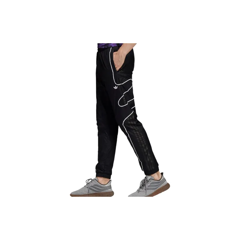 Adidas Originals Knitted Sweatpants Men's Black-2