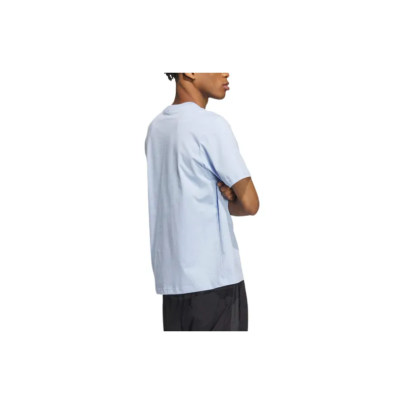 Adidas T Shirts Unisex Blue-2