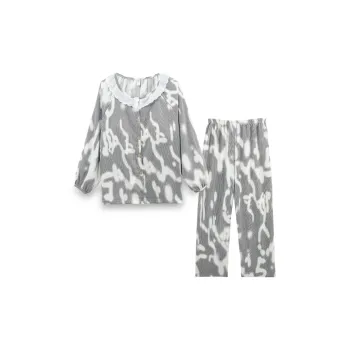 Sleeping Beauty Pajama Set Women's Gray