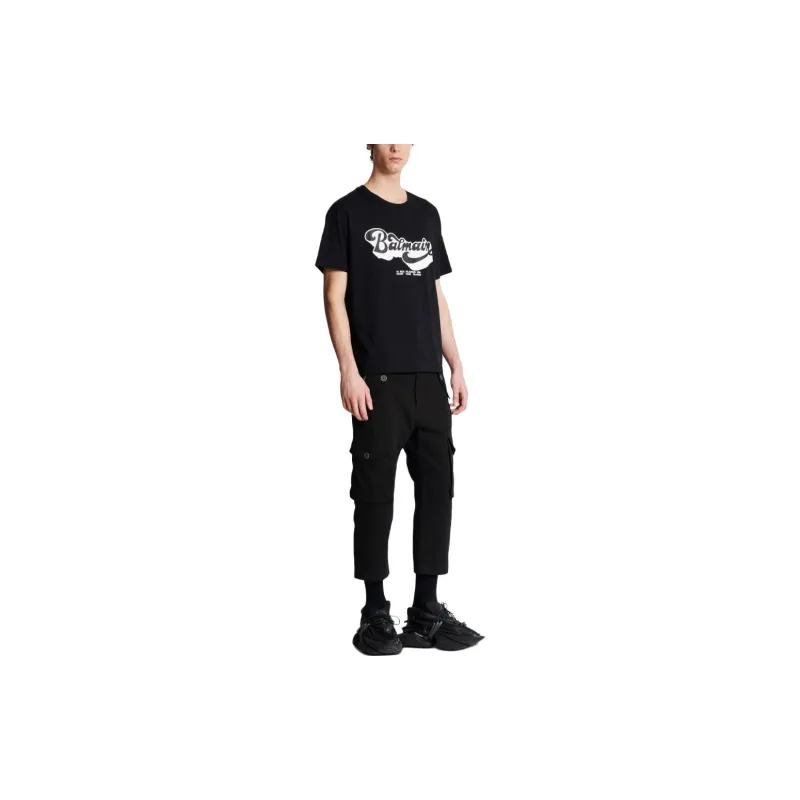 BALMAIN Bulky Fit 70s T Shirt-5