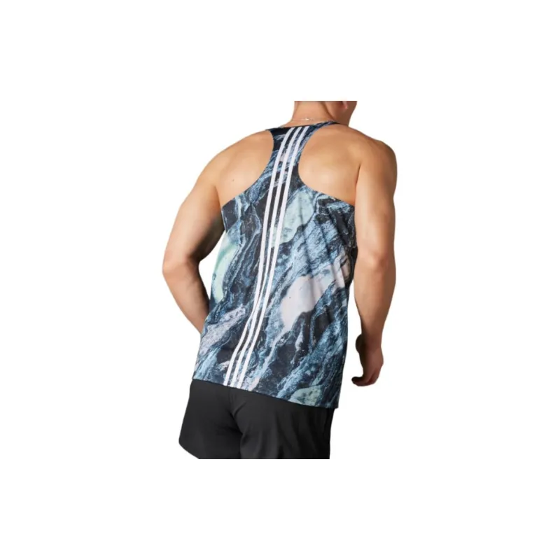 Adidas Airchill Tank Tops Men Blue-2