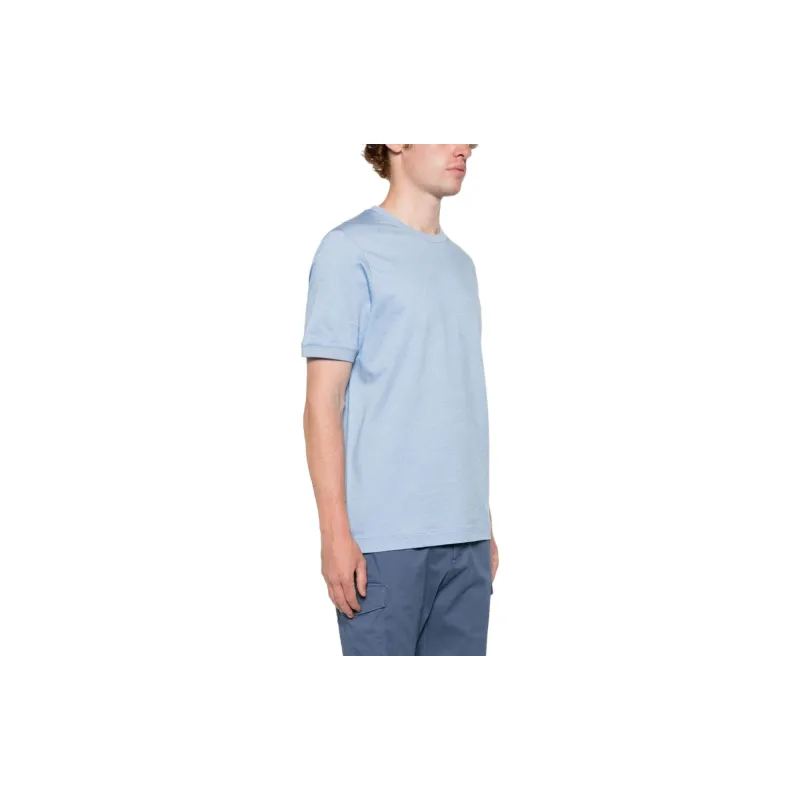 Tommy Hilfiger Logo embroidered Cotton T shirt-3