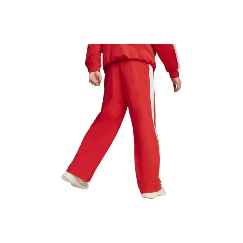 PUMA Knitted Sports Pants Men's Red-3
