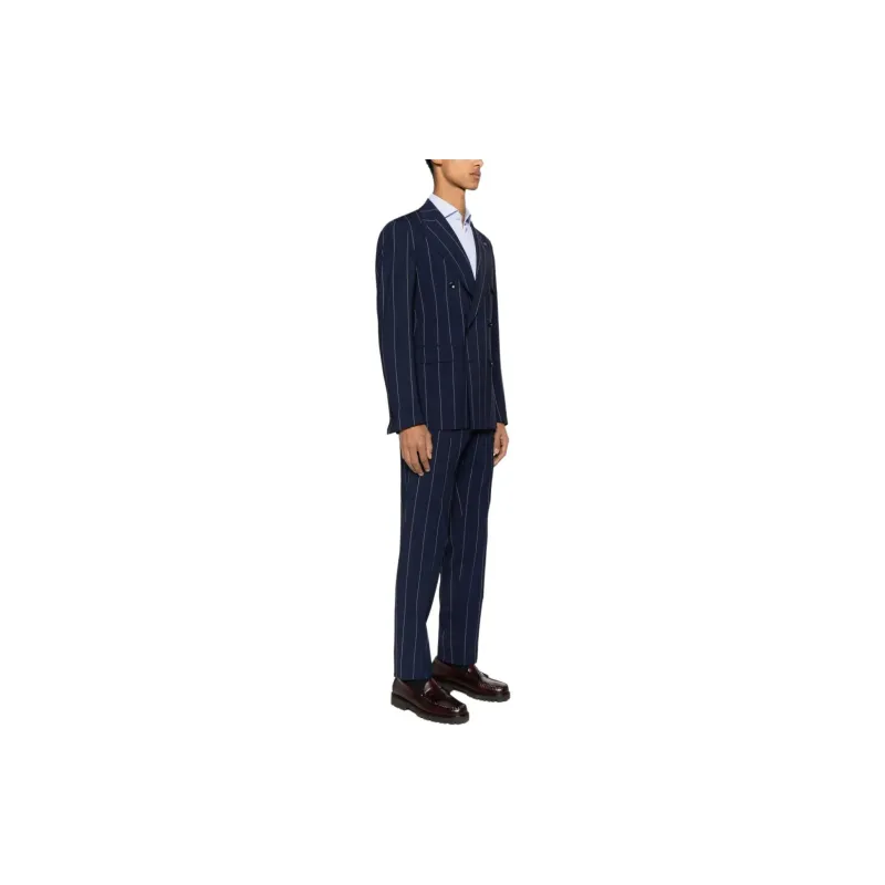 Tagliatore Pinstripe Double-breasted Suit-1
