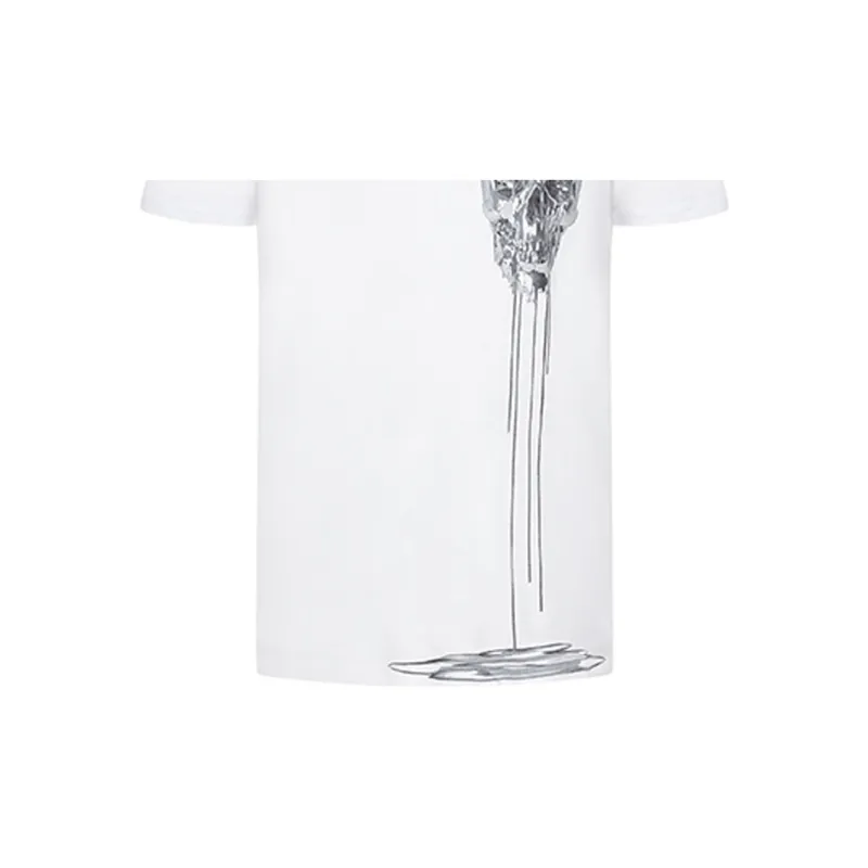 Alexander McQueen T Shirts Men White-6