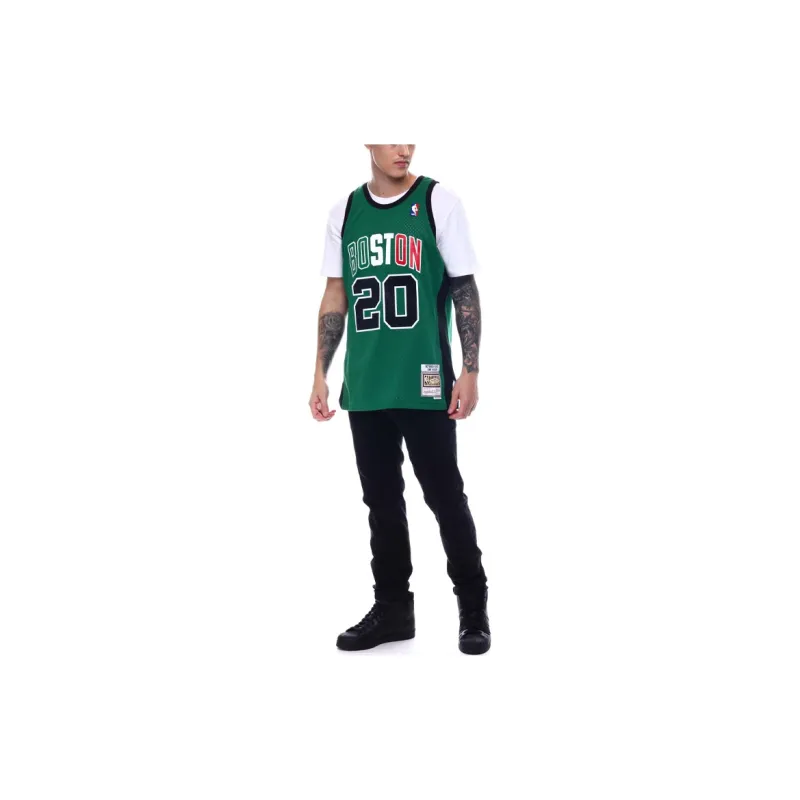 Mitchell Ness Basketball Jerseys Men Green-2