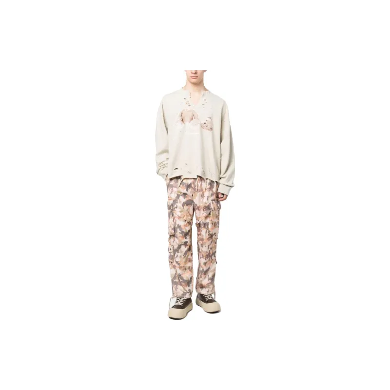 PALM ANGELS Sweatshirts Men Beige-1