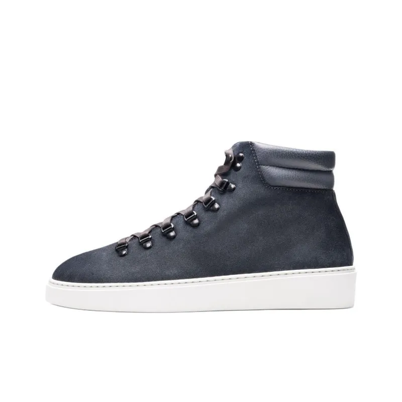 Magnanni Bodhi Evo High-Top Skateboard Shoes Men's Blue-0