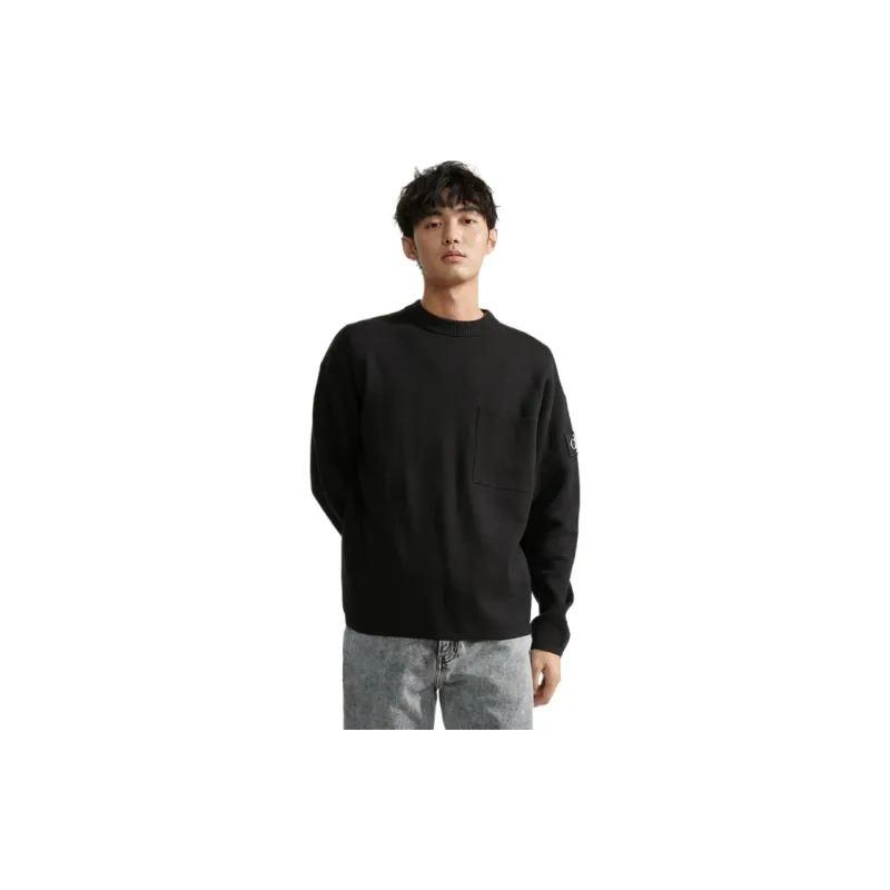 CALVIN KLEIN Knitwear Men's Space Black-2