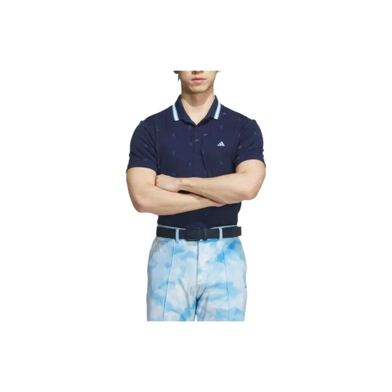 Adidas Polo Shirts Men Navy-2