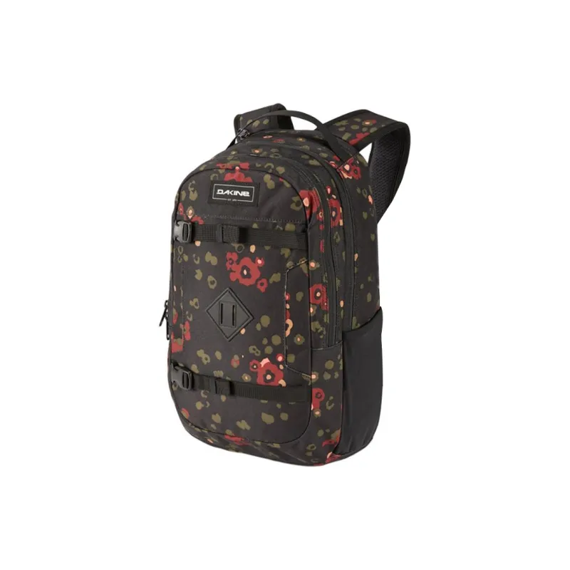 Dakine Polyester Skateboard Bag Backpack Regular Unisex Elegant Black Floral-0