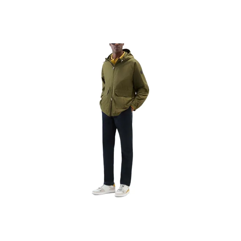 WOOLRICH Zip Up Long Sleeved Jacket-4