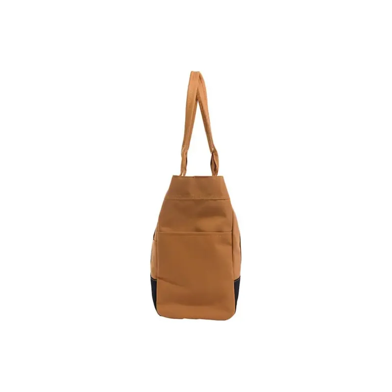 Carhartt Polyester Tote Bag Shopping Bag Handbag Unisex Brown-2