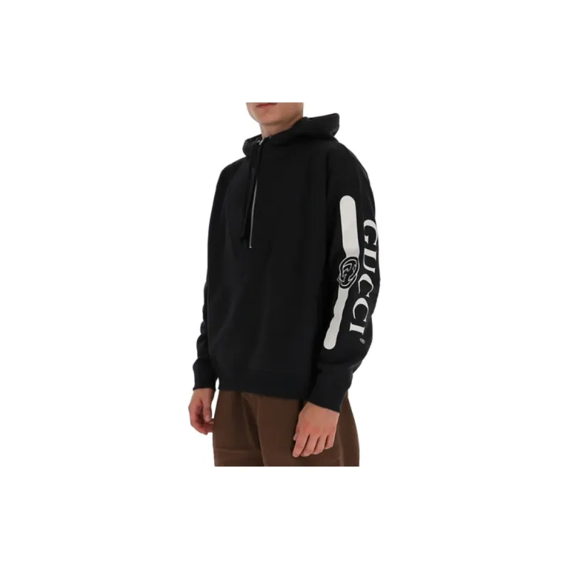 GUCCI Sweatshirts Men Black-2