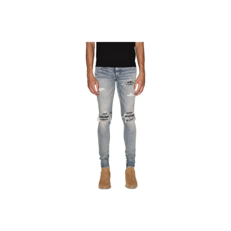 AMIRI Jeans Men Light Blue-1
