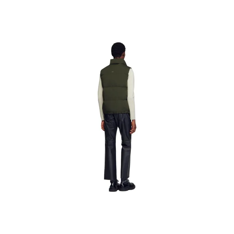 Sandro Vests Men Khaki-2