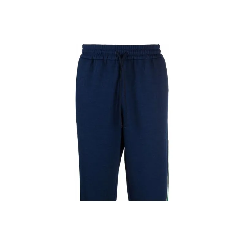 GUCCI SS22 Knitted Sweatpants Men's Blue-4