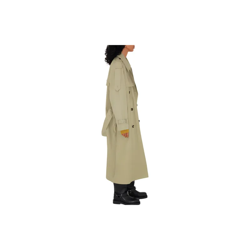 Burberry Trench Coat Men's Beige-2