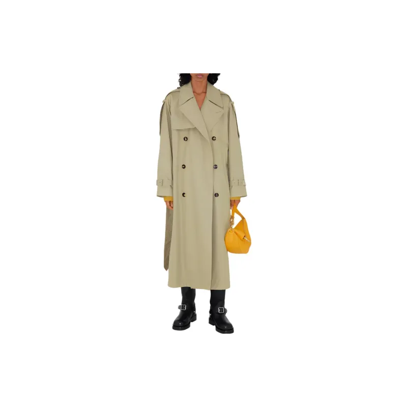 Burberry Trench Coat Men's Beige-1