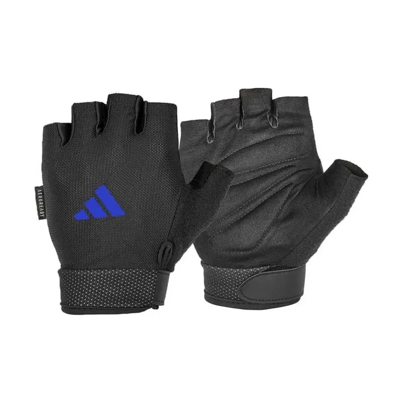 Adidas Weightlifting Belts / Gym Gloves Protective Breathable S Black Adults-2