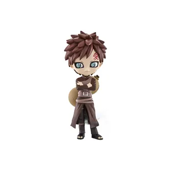 BANPRESTO Gaara Glasses Factory Q Posket Naruto Shippuden Style B Chibi Figures