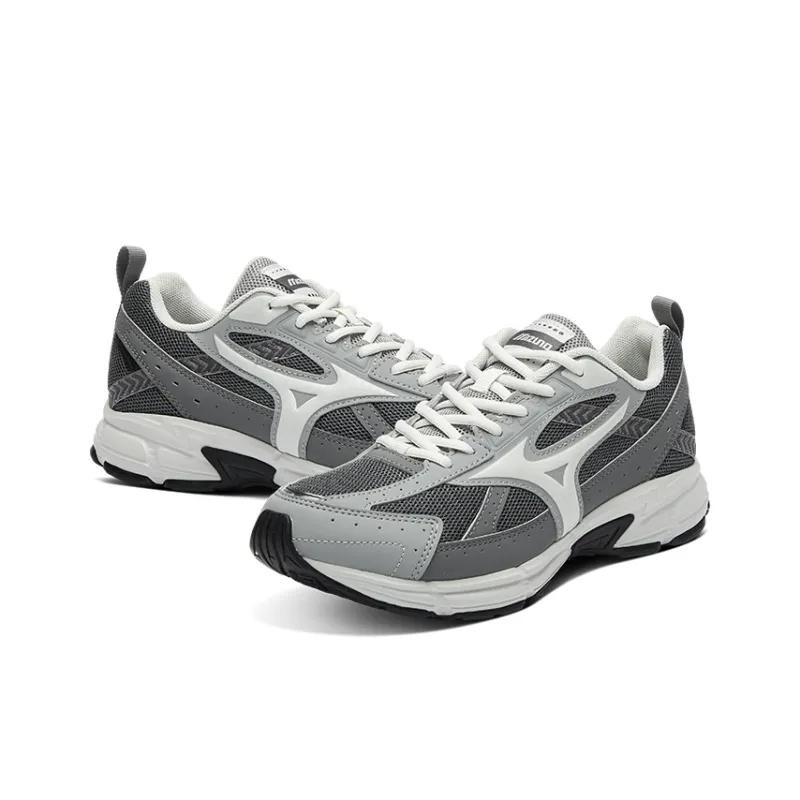 Mizuno Speed Anti-Slip And Wear-Resistant Breathable Low-Top Running Shoes Unisex Storm Gray-2