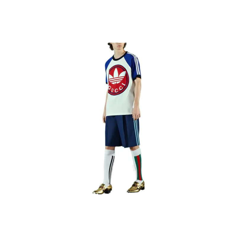 GUCCI x Adidas SS23 Casual Shorts Men's Blue-1
