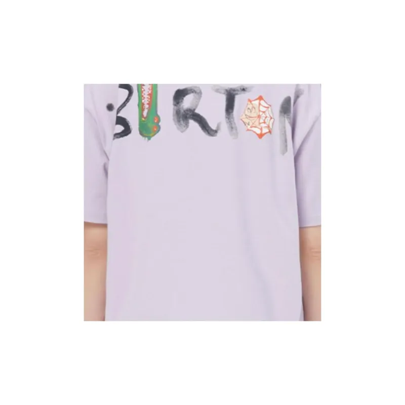 BURTON x BLOSSOM T Shirt Unisex Light Purple-3