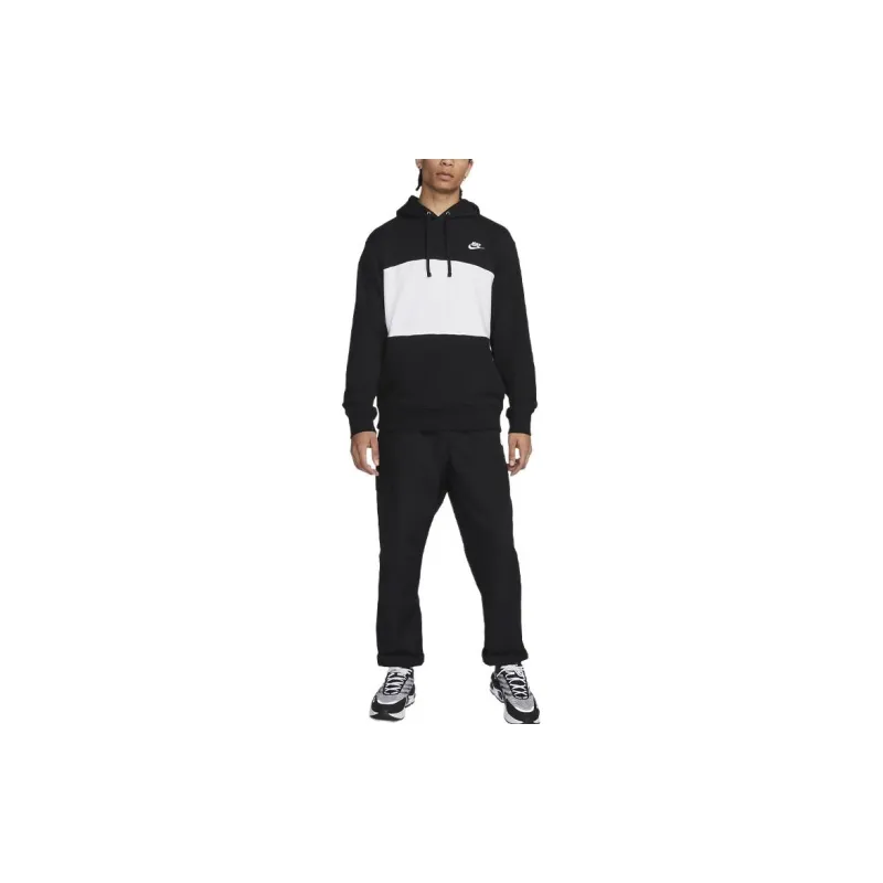 Nike Club Fleece Men's French Terry Color Blocked Hoodie-3