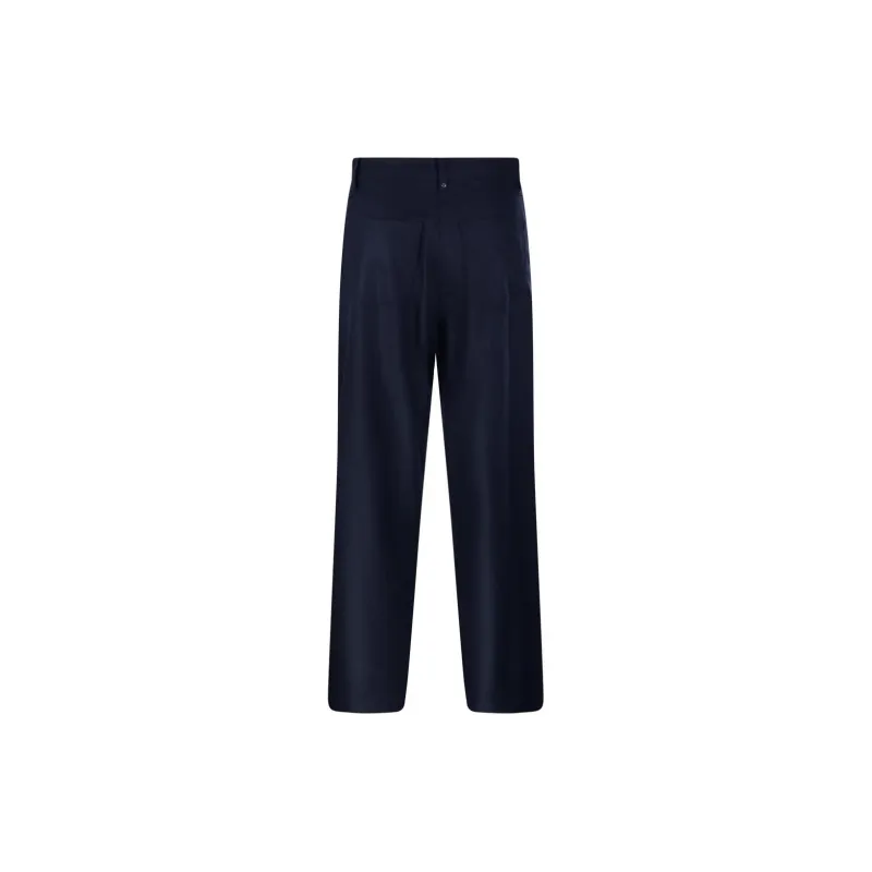 'S MAX MARA Button Detailed Straight Leg Trousers-1