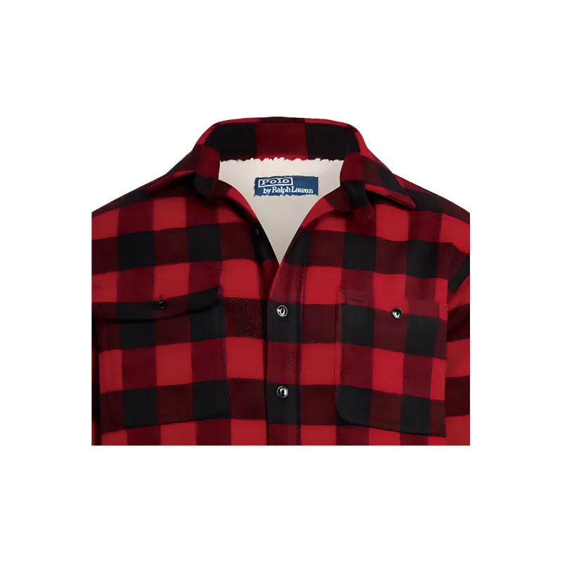 Polo Ralph Lauren Jackets Men Black Red-4