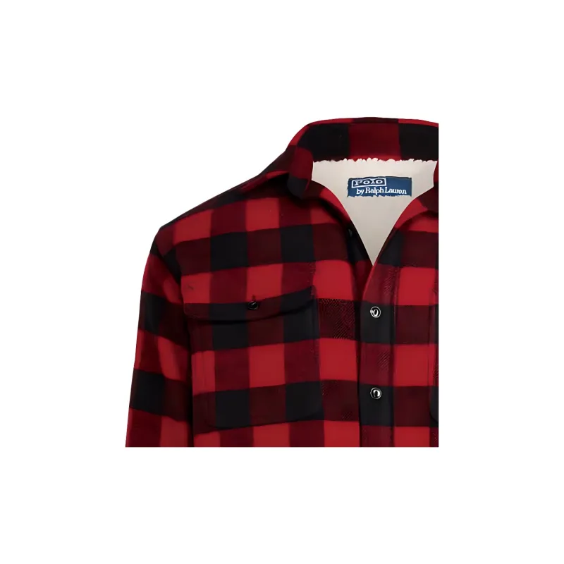 Polo Ralph Lauren Jackets Men Black Red-5