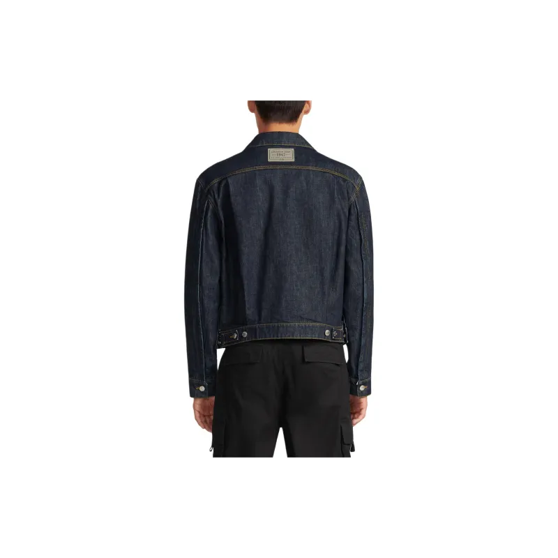 DIOR SS24 Denim Jacket Men's Navy-3