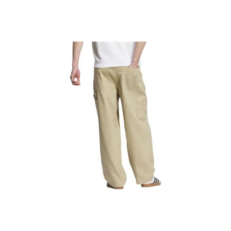 Adidas Originals CITY SKATELoose FW24 Knitted Sweatpants Men Khaki-3