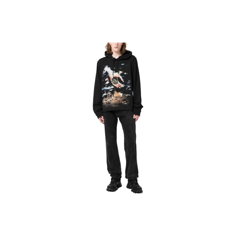 Paco Rabanne X Kimura Tsunehisa Graphic-print Hoodie-1