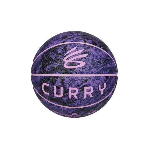 Under Armour CURRY 395 Pangu Collection PU Basketball Purple Collector's Level Size 7 Ball Training Competition Unisex