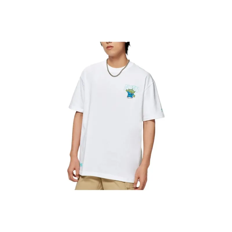 LiNing x Disney T Shirt Unisex White-2