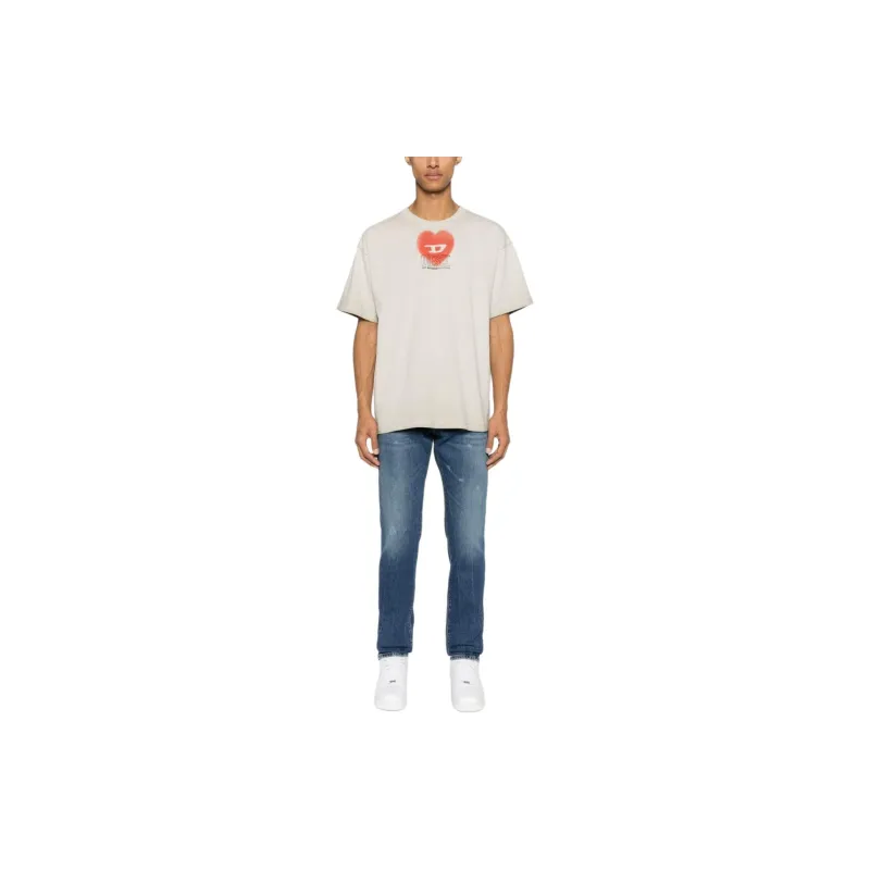 DIESEL D Strukt Mid Rise Slim Fit Jeans-2