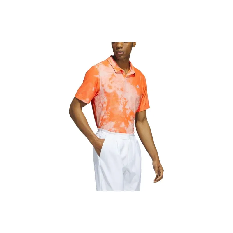 Adidas Polo Shirts Men Orange-3