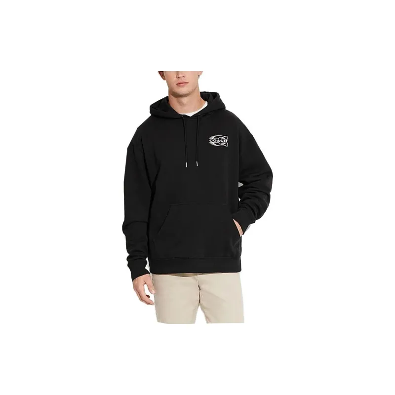 COACH Sweatshirts Men Black - POIZON