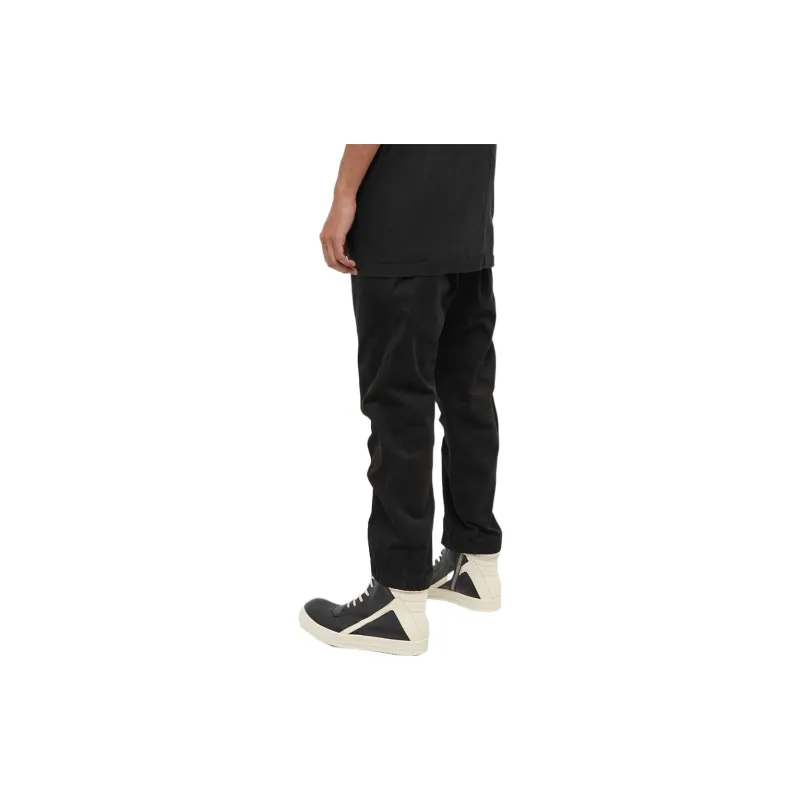 RICK OWENS Knitted Sweatpants Men Black-2