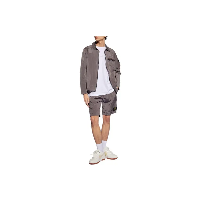 STONE ISLAND Casual Shorts Men's Gray-1
